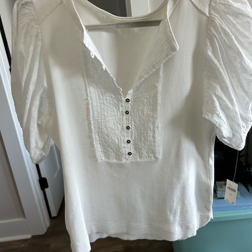 Anthropologie Pilcro White Top